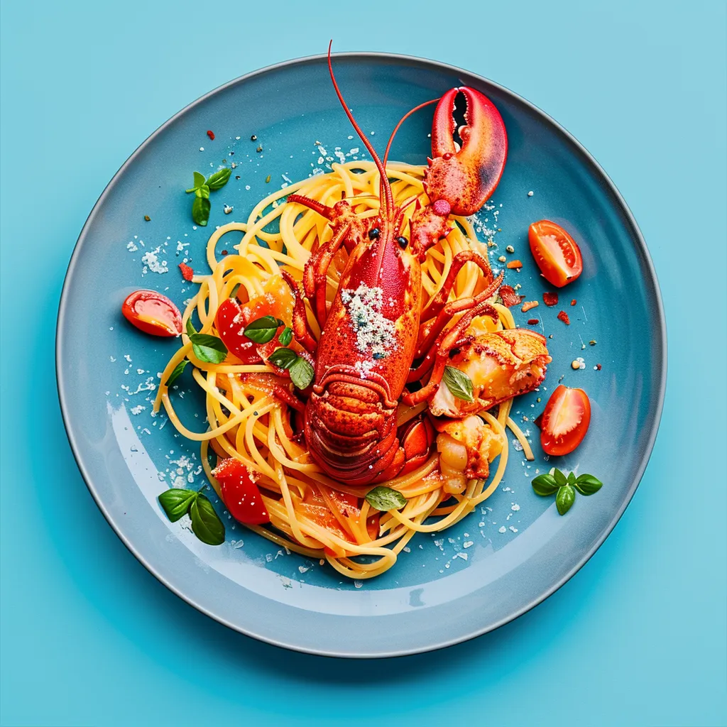 Luxurious Lobster Pasta: A Gourmet Home Cooking Exp