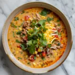 Creamy Beef Taco Soup Recipe | Hearty & Comforting