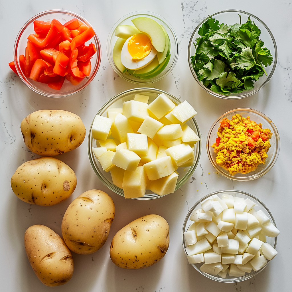 Ingredients for a Good Potato Salad (Overview)
