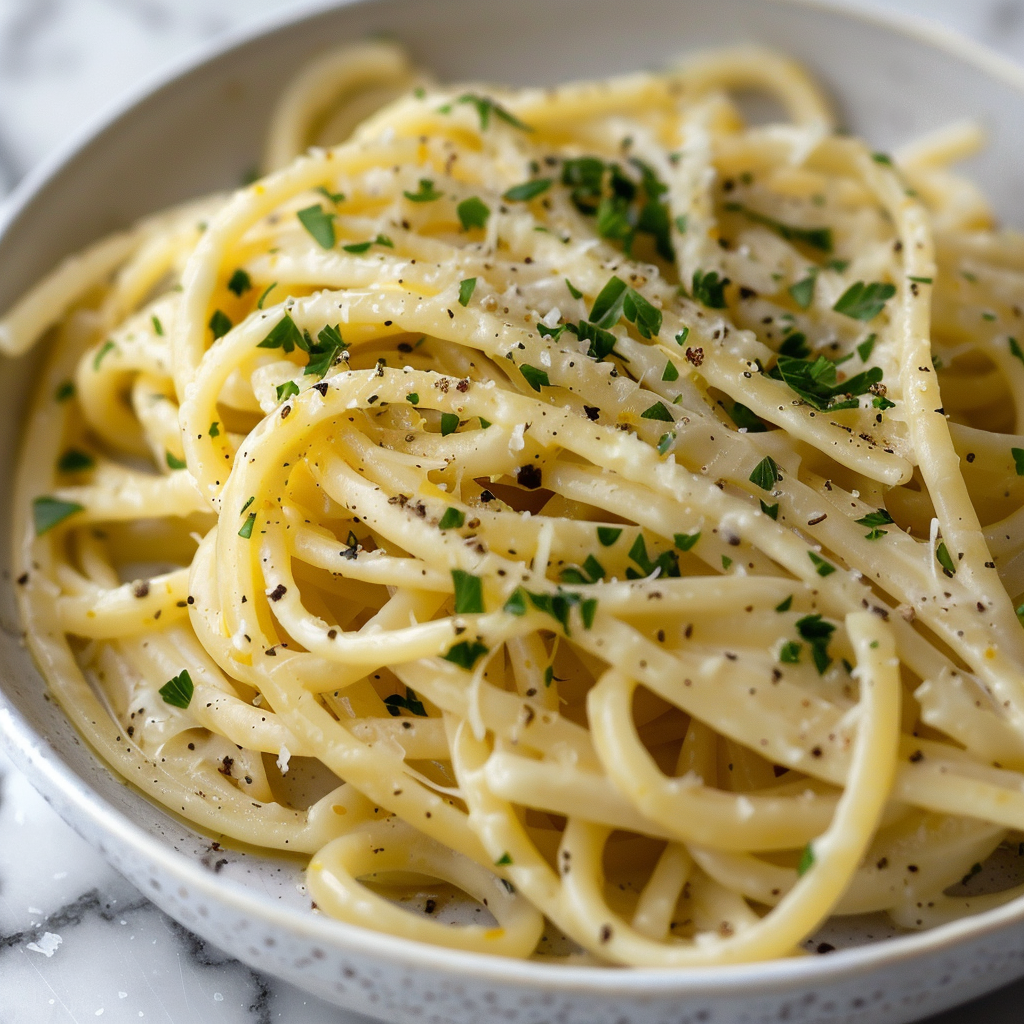 30-Minute Lemon Pepper Pasta with Browned Butter