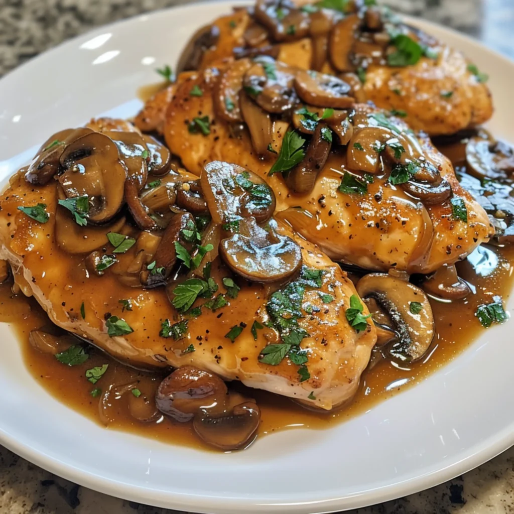 Easy Chicken Marsala Recipe - Classic Italian-American Dish https://recipesgabriela.com/