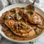 Easy Chicken Marsala Recipe - Classic Italian-American Dish-https://recipesgabriela.com/