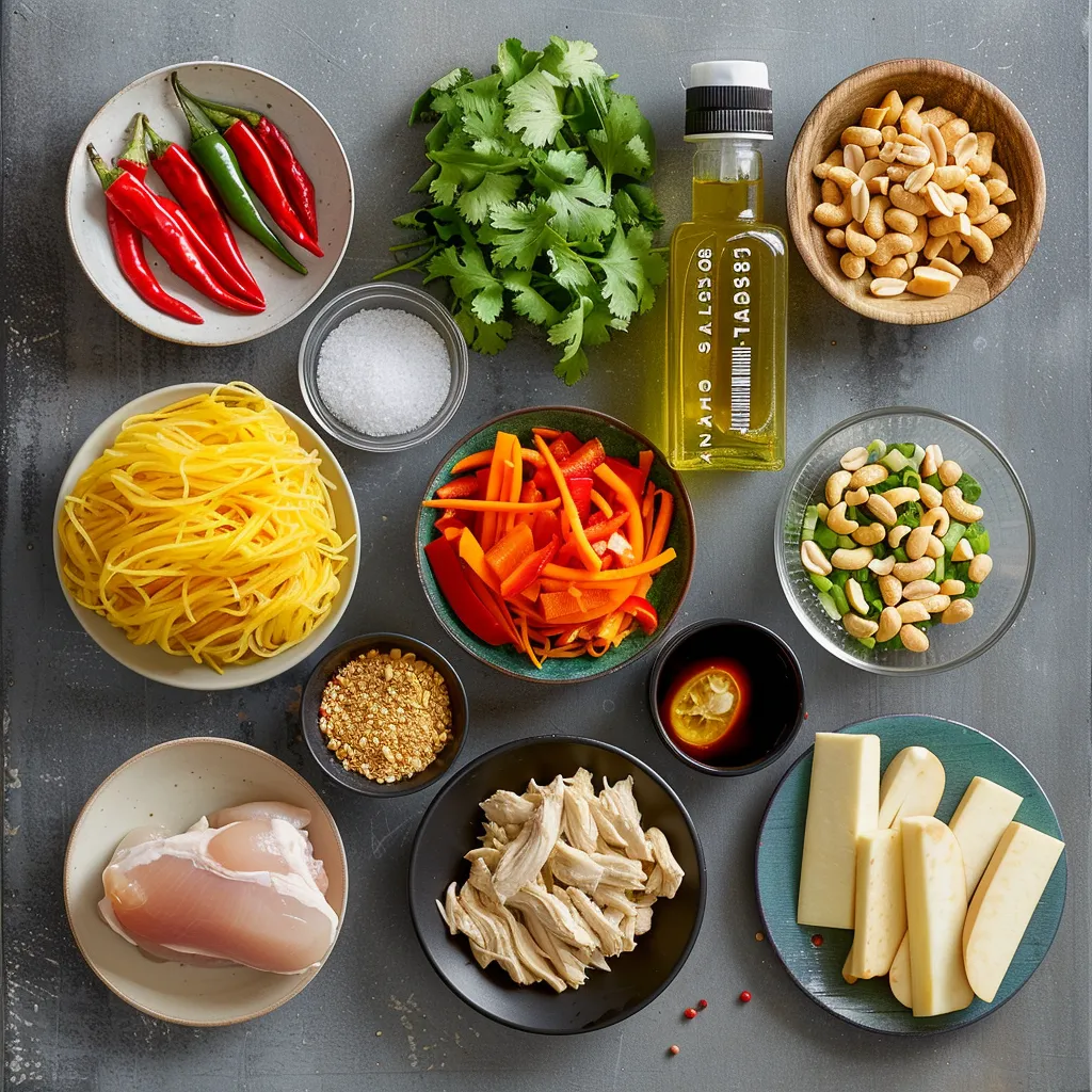 Overview of Ingredients for Spaghetti Squash Recipe