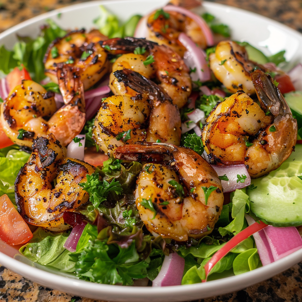 best Blackened Shrimp Salad